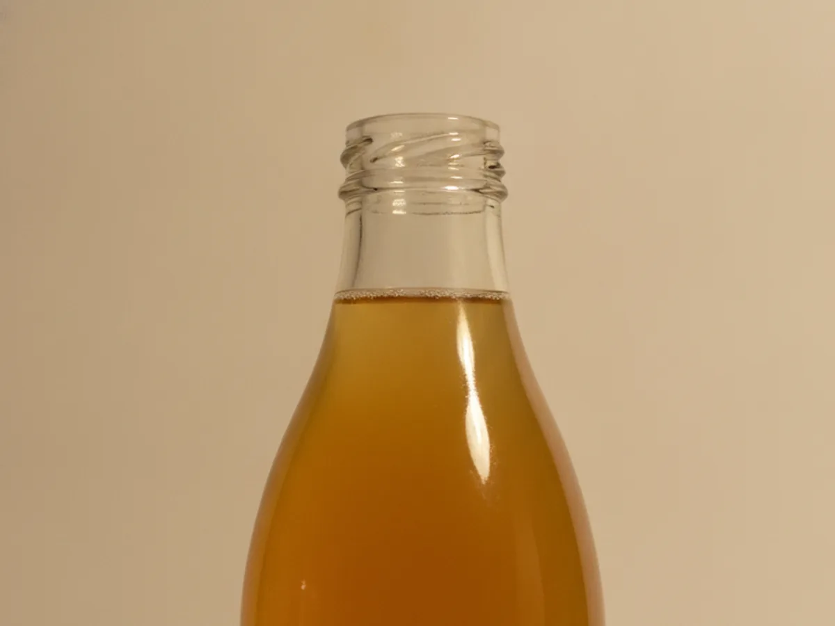 Apfelsaft aus eigener Ernte